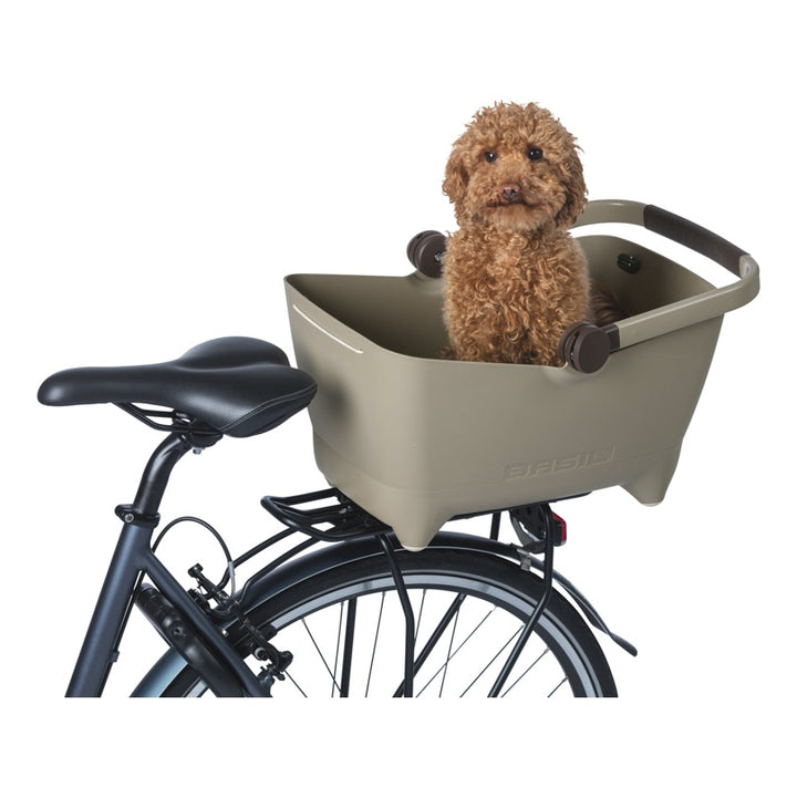 Basil Buddy Hundefahrradkorb MIK biskuit braun biscotti