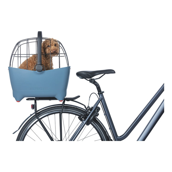 Basil Buddy Hundefahrradkorb MIK faded denim