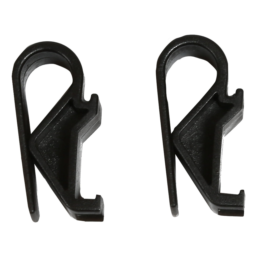 Basil Hook-On-System Set mit 2 Haken schwarz