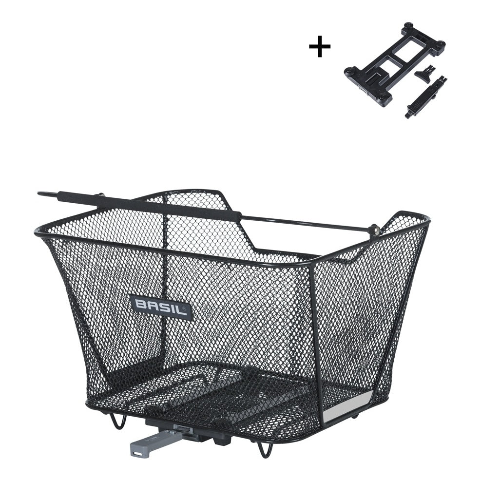 Basil Lesto MIK Fahrradkorb hinten schwarz