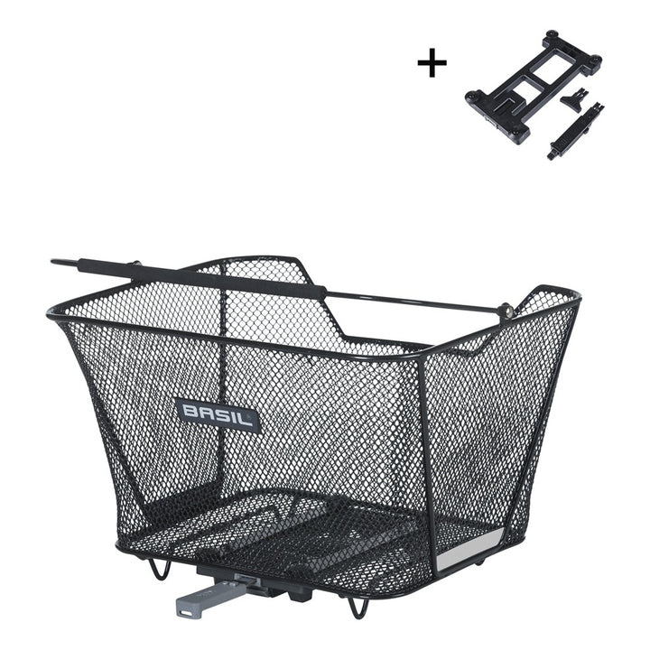 Basil Lesto MIK Fahrradkorb hinten schwarz