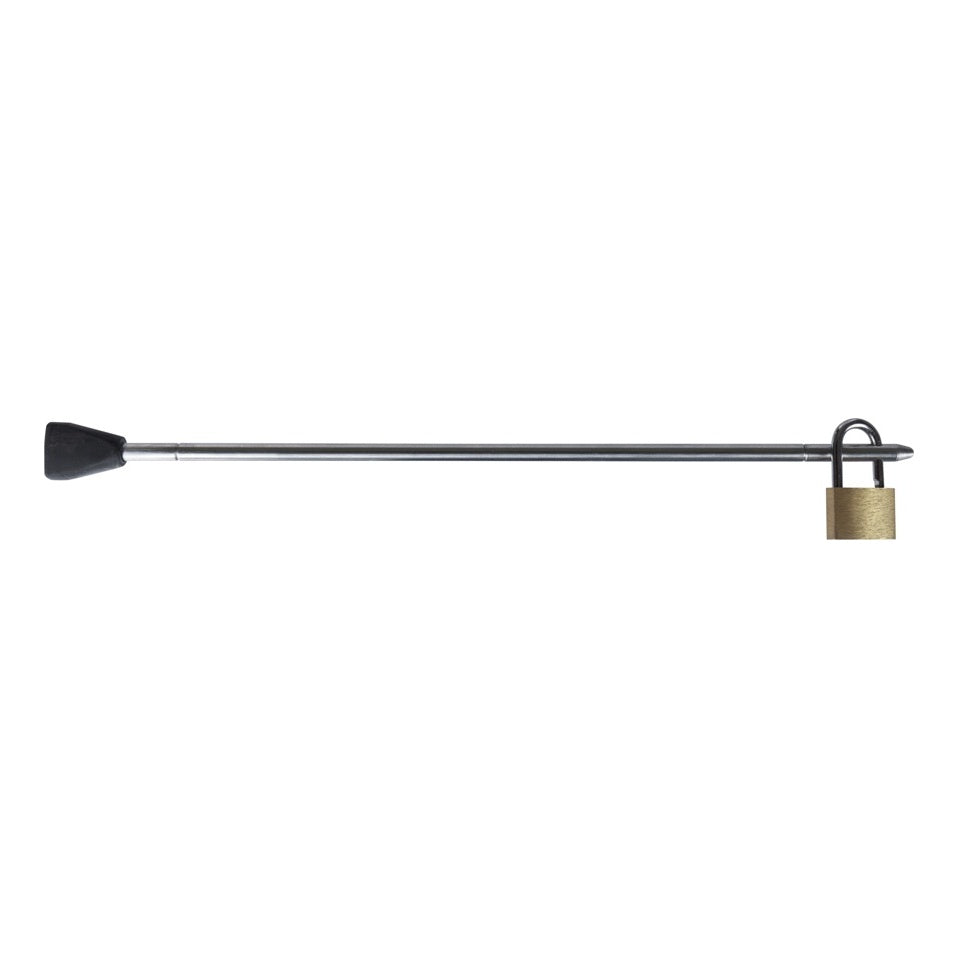 Basil MIK STUDS Lock-Pin (Verschluss-Stift) mit Vorhängeschloss silber