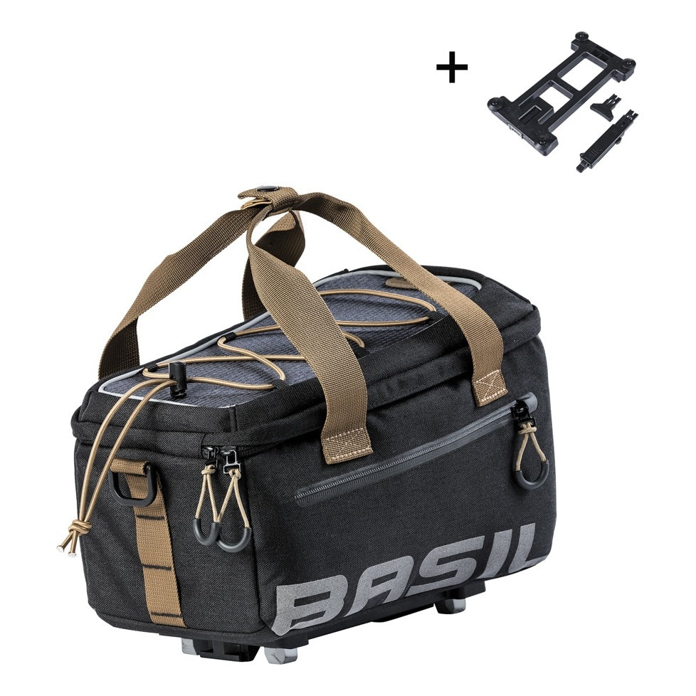 Basil Miles Gepäckträgertasche MIK 7L schwarz
