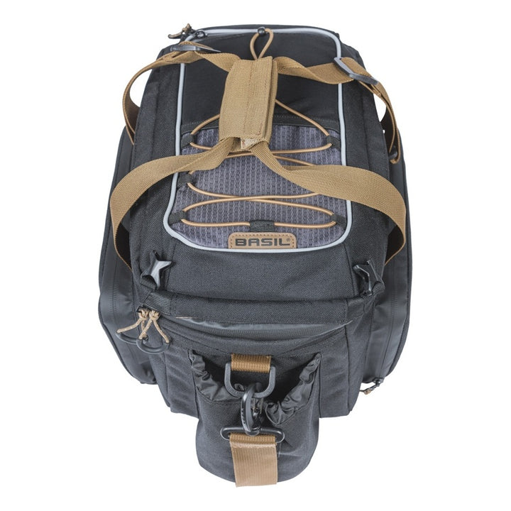 Basil Miles Gepäckträgertasche XL Pro MIK 9-36L schwarz grau