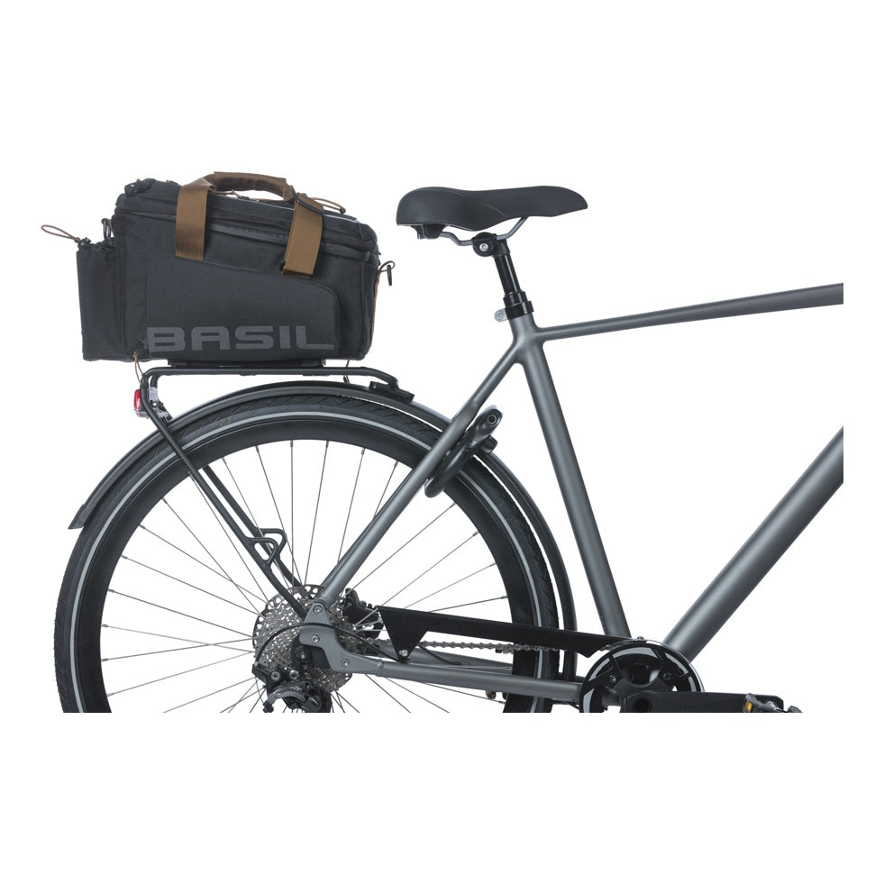 Basil Miles Gepäckträgertasche XL Pro MIK 9-36L schwarz grau