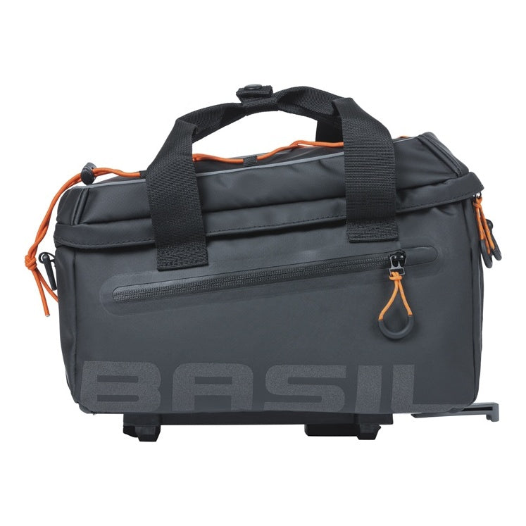 Basil Miles Tarpaulin Gepäckträgertasche MIK schwarz/orange