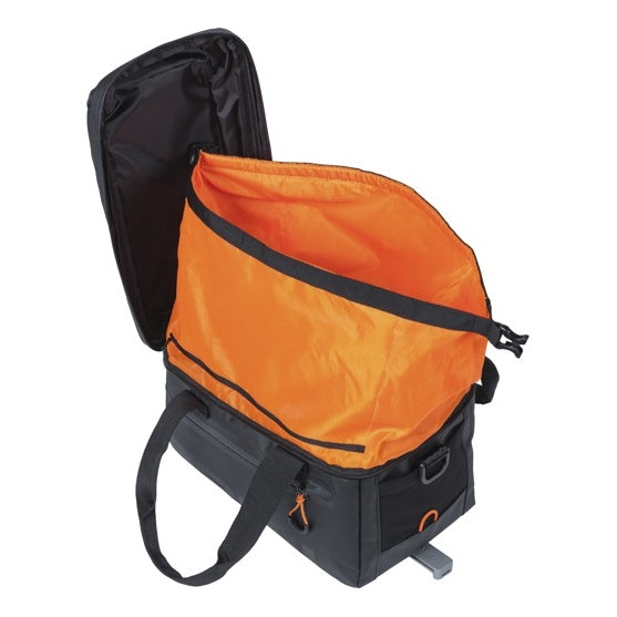 Basil Miles Tarpaulin Gepäckträgertasche MIK schwarz/orange