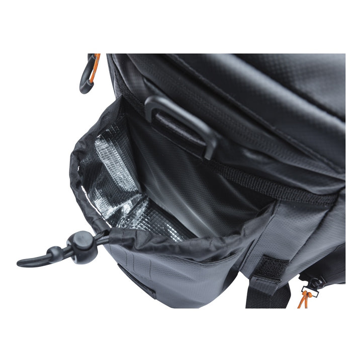 Basil Miles Tarpaulin Gepäckträgertasche XL Pro 9-36L schwarz orange