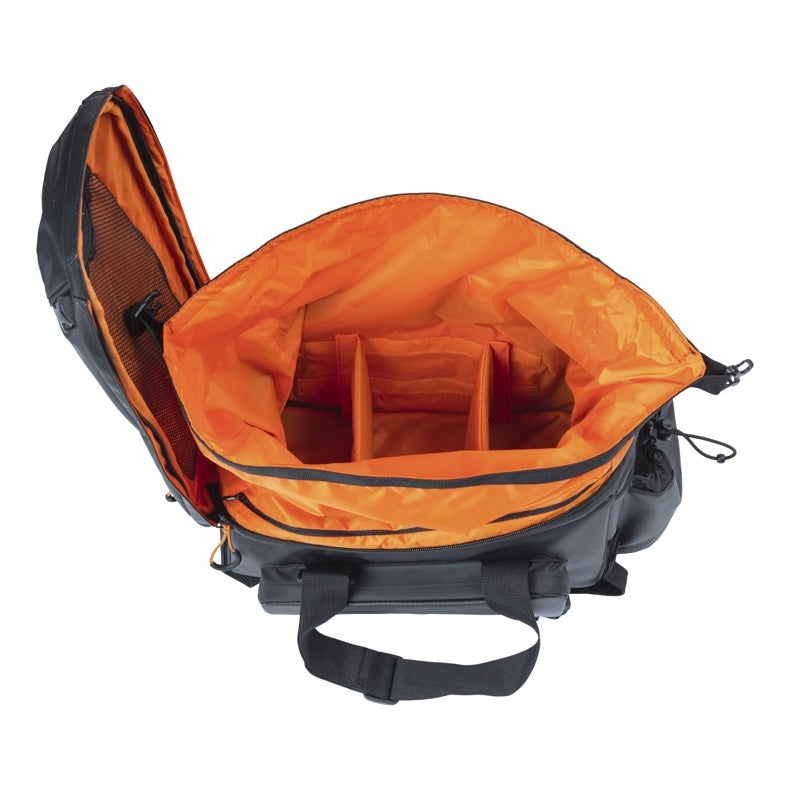 Basil Miles Tarpaulin Gepäckträgertasche XL Pro 9-36L schwarz orange
