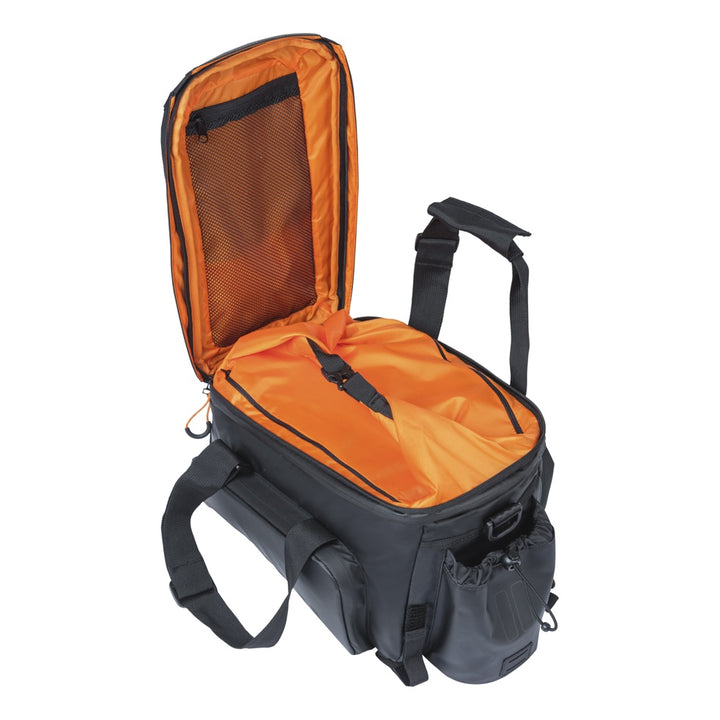 Basil Miles Tarpaulin Gepäckträgertasche XL Pro 9-36L schwarz orange