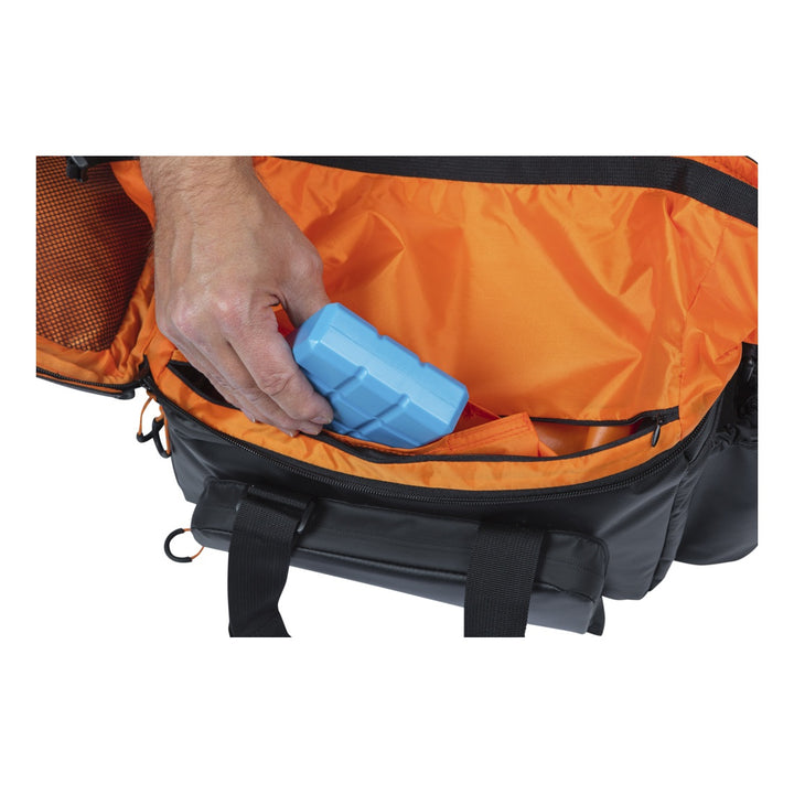Basil Miles Tarpaulin Gepäckträgertasche XL Pro MIK 9-36L schwarz orange