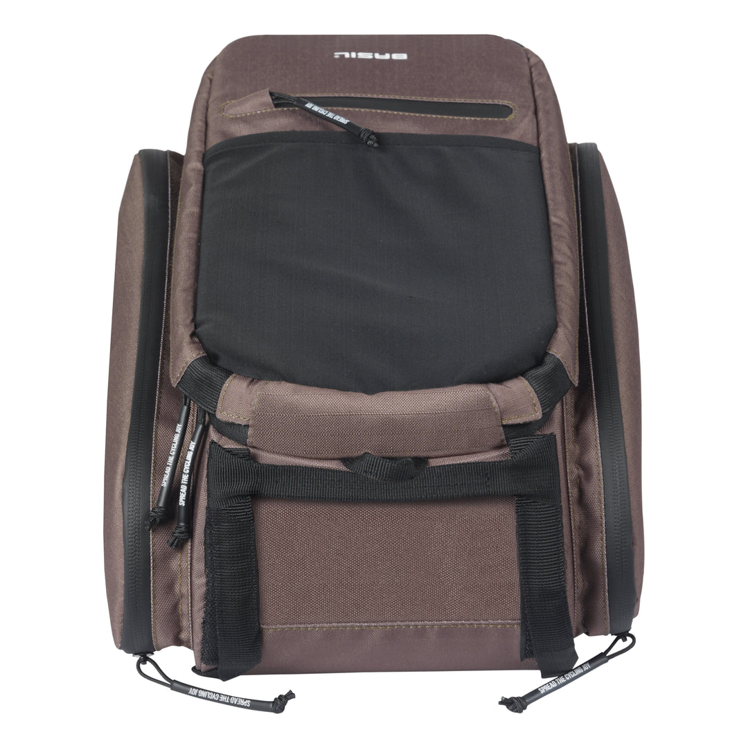 Basil Move Gepäckträgertasche 10-26L braun