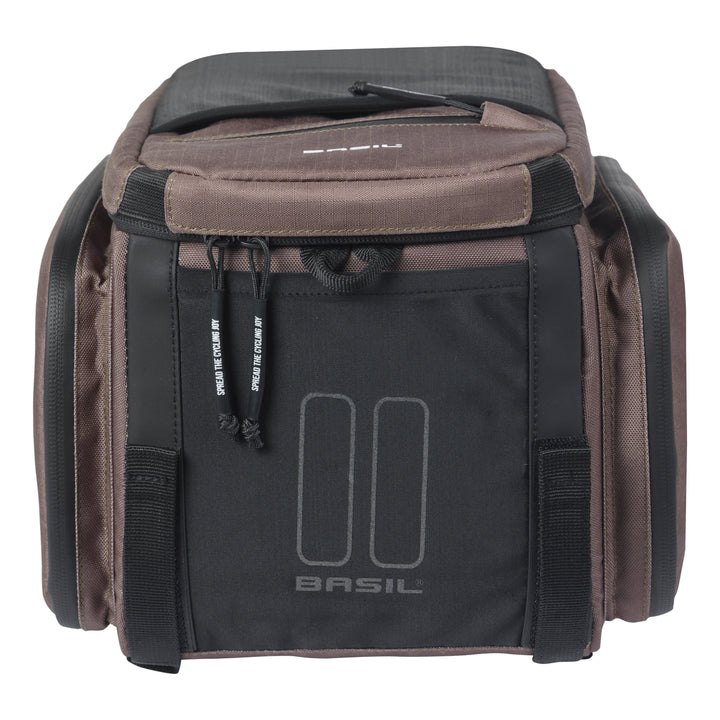 Basil Move Gepäckträgertasche 10-26L braun