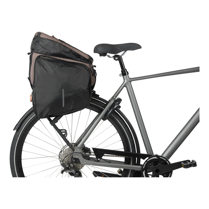 Basil Move Gepäckträgertasche 10-26L braun