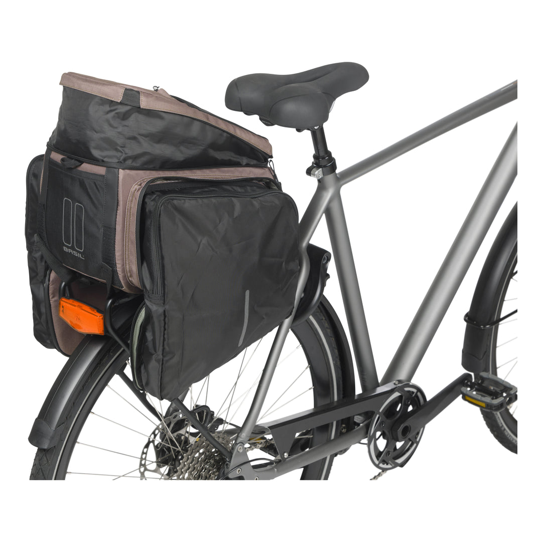 Basil Move Gepäckträgertasche 10-26L braun