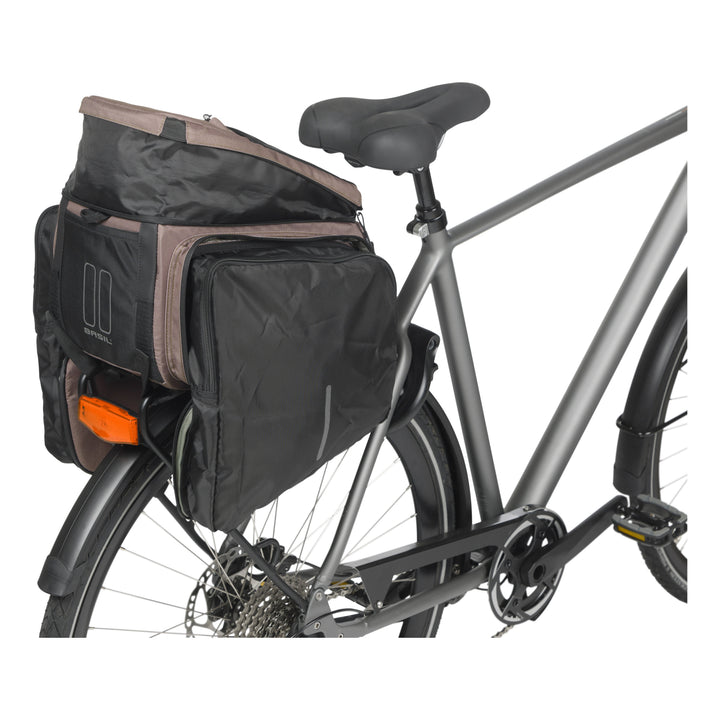 Basil Move Gepäckträgertasche 10-26L braun