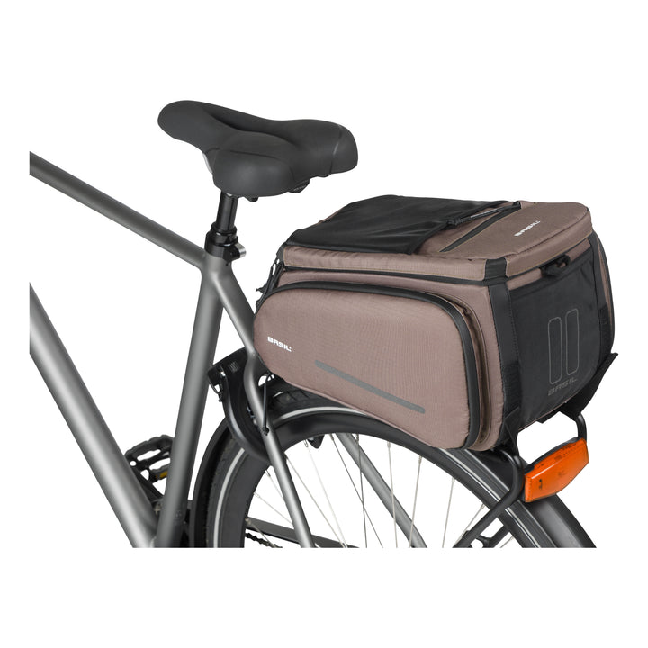 Basil Move Gepäckträgertasche 10-26L braun