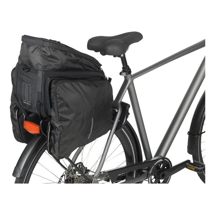 Basil Move Gepäckträgertasche  10-26L schwarz