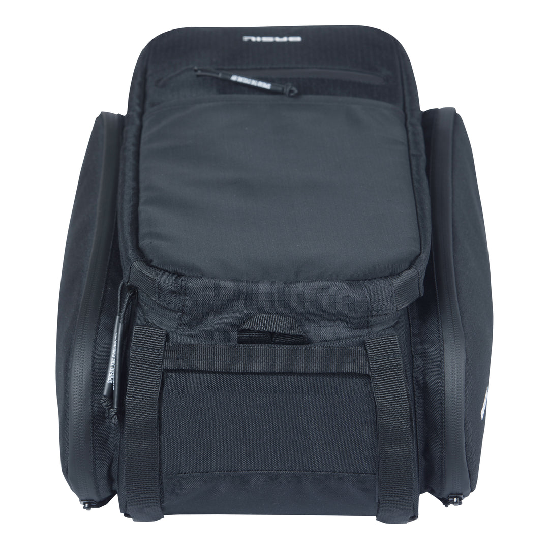 Basil Move Gepäckträgertasche  10-26L schwarz