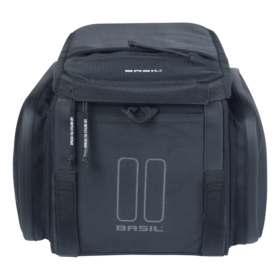 Basil Move Gepäckträgertasche  10-26L schwarz