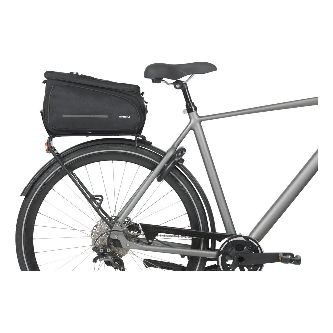 Basil Move Gepäckträgertasche  10-26L schwarz