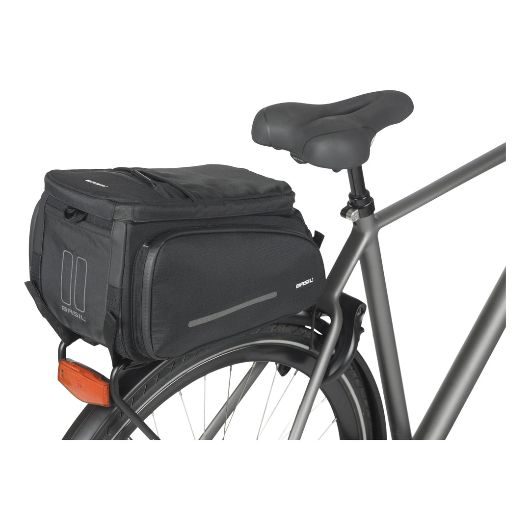 Basil Move Gepäckträgertasche  10-26L schwarz