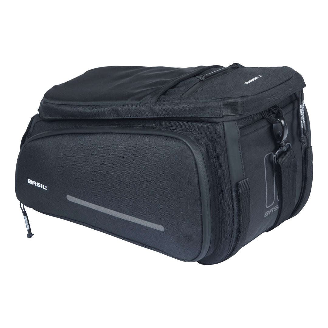 Basil Move Gepäckträgertasche  10-26L schwarz