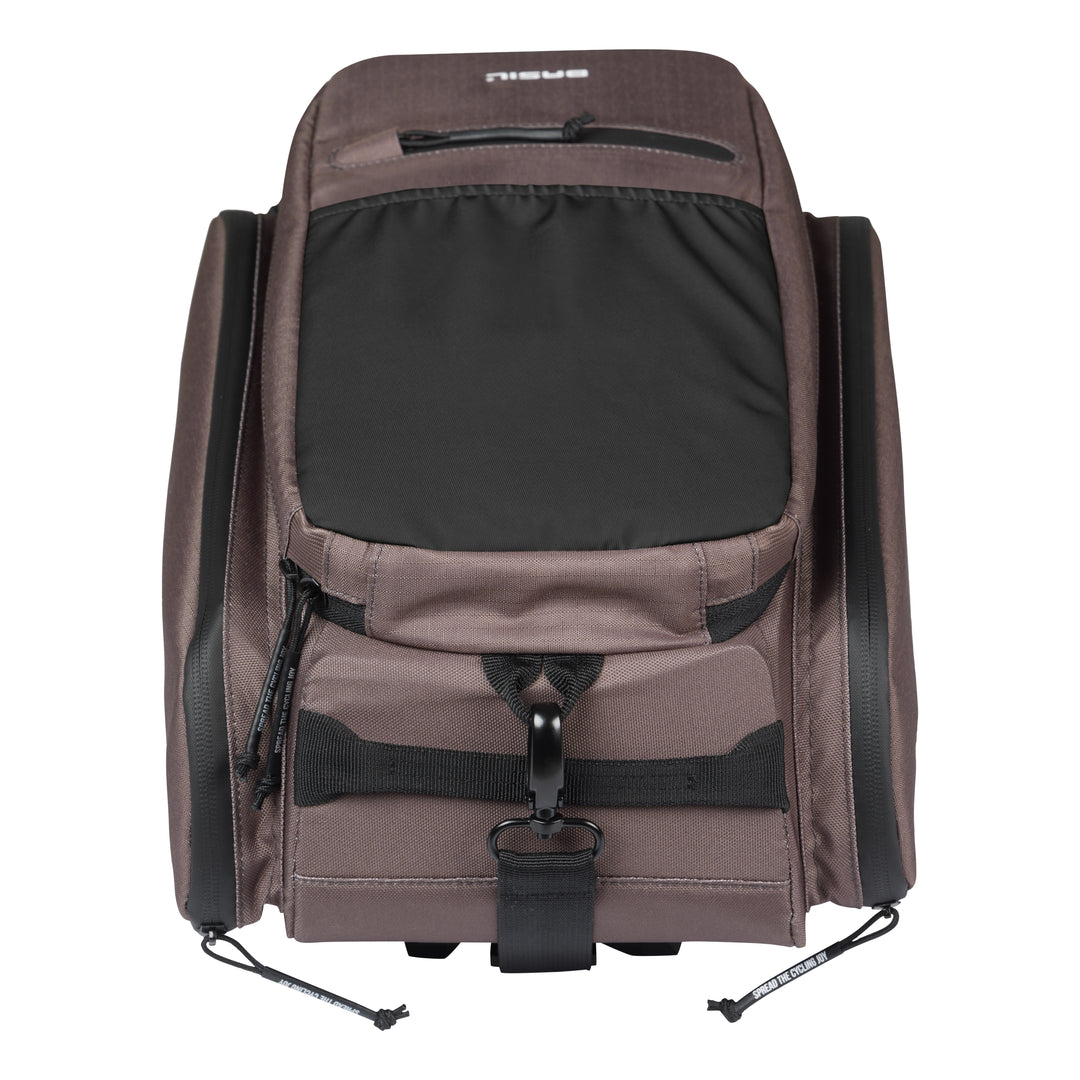 Basil Move Gepäckträgertasche MIK 10-26L braun