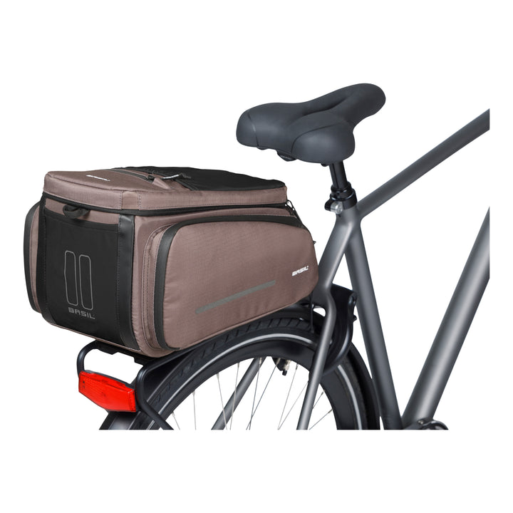 Basil Move Gepäckträgertasche MIK 10-26L braun