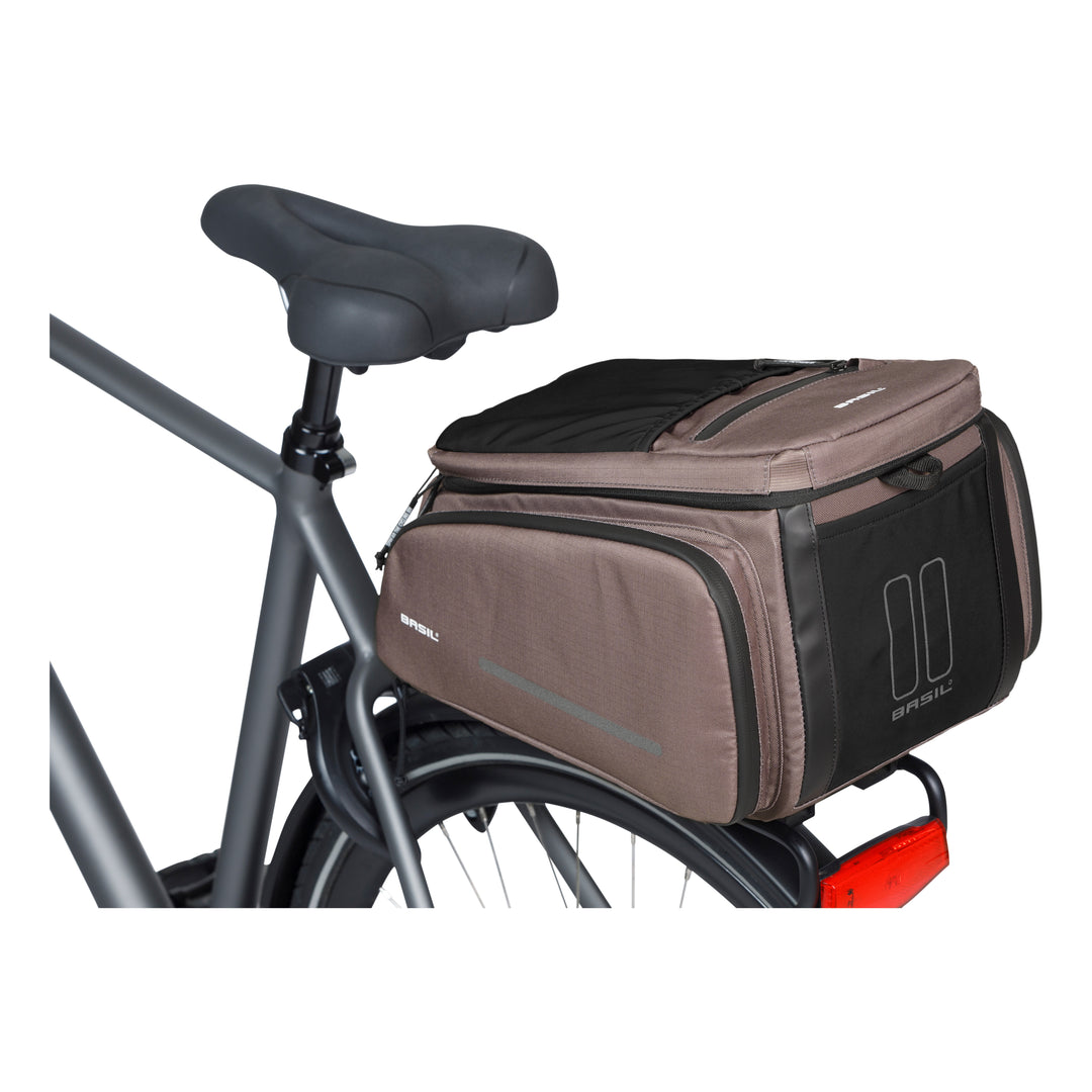 Basil Move Gepäckträgertasche MIK 10-26L braun