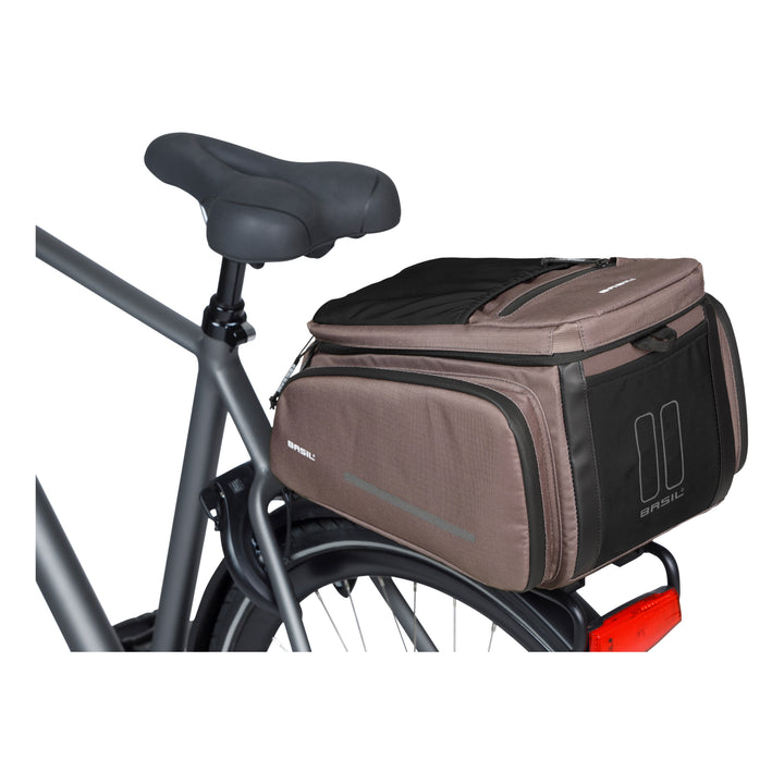 Basil Move Gepäckträgertasche MIK 10-26L braun