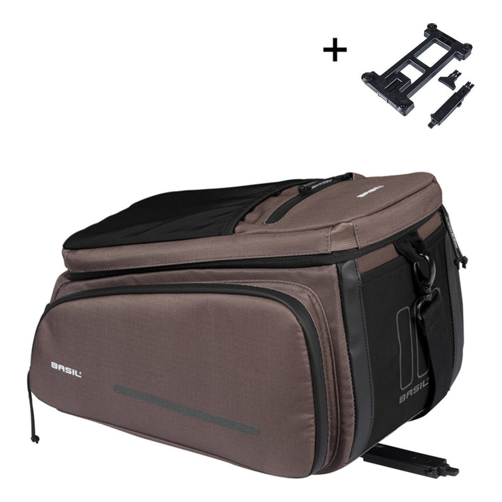 Basil Move Gepäckträgertasche MIK 10-26L braun