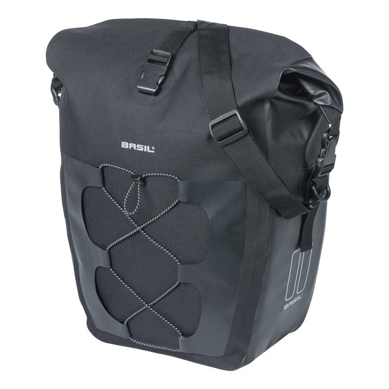 Basil Navigator Waterproof L Einzeltasche MIK Hooks 25-31L schwarz