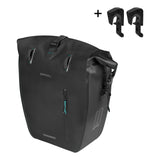 Basil Rivo L Einzeltasche Tarpaulin MIK Hooks 25-31L schwarz