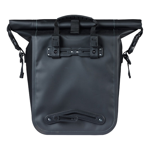Basil Rivo M Einzeltasche Tarpaulin MIK Hooks 12-15L schwarz