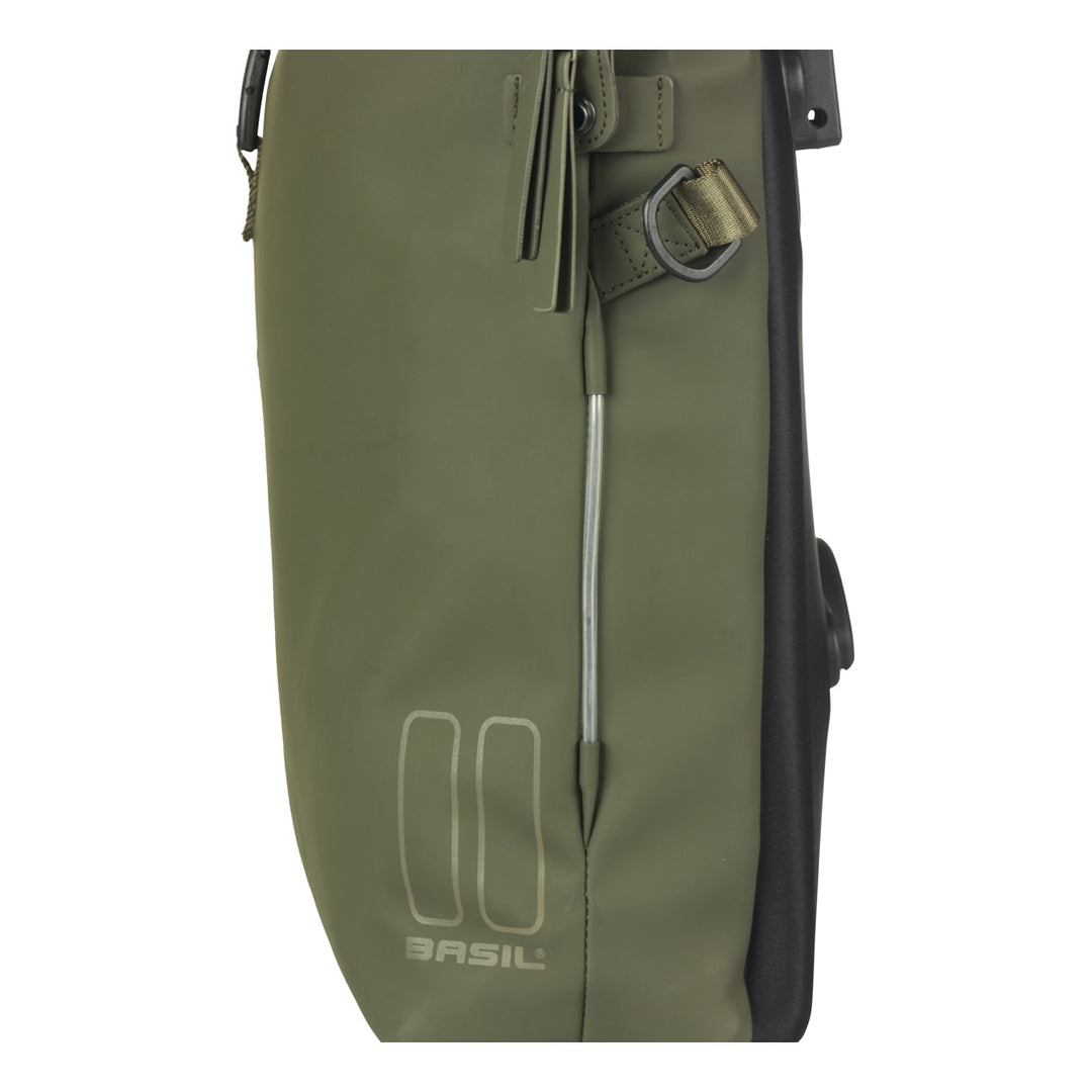 Basil SoHo MIK STUDS Umhängetasche 17L grün