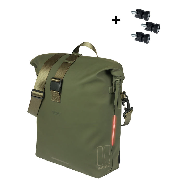 Basil SoHo MIK STUDS Umhängetasche 17L grün