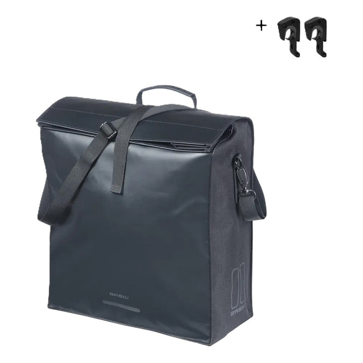 Basil Urban Load Pro Einzeltasche MIK Hooks 19-24L schwarz