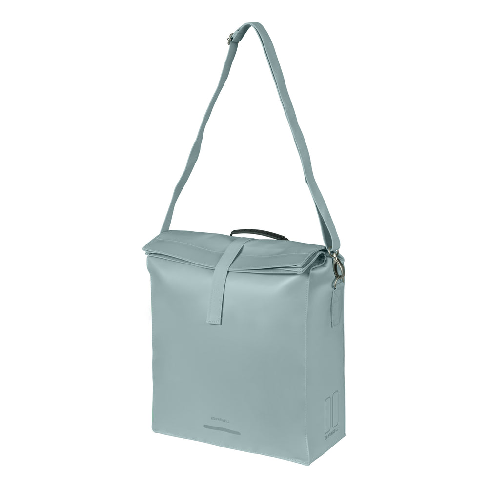 Basil Urban Load Pro Einzeltasche MIK Hooks 19-24L silberblau silber blau