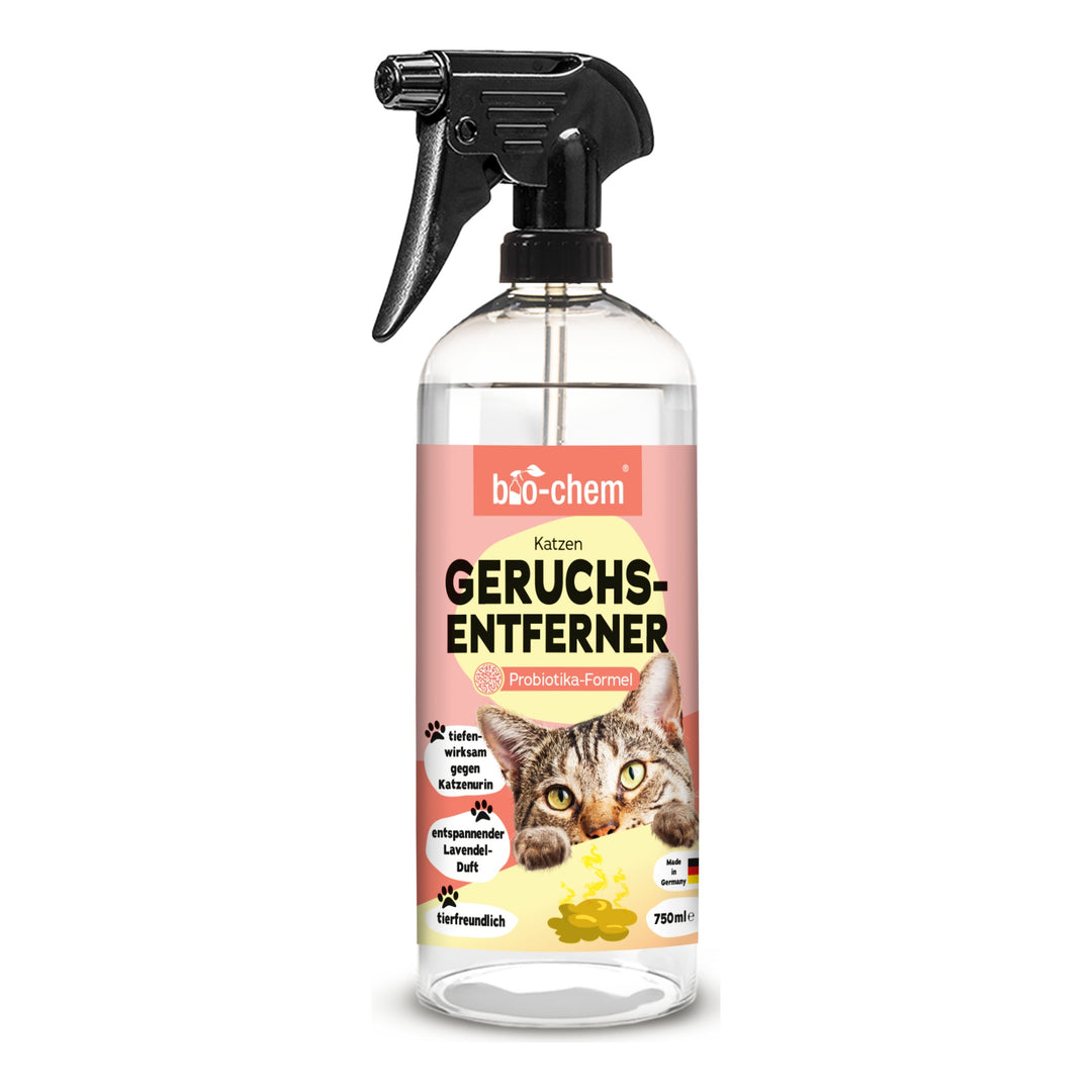 bio-chem Geruchsentferner Katze rPet 750 ml mit Sprühkopf 