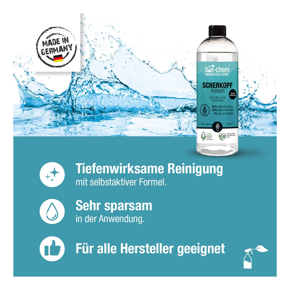 bio-chem Scherkopfreiniger 750 ml ohne Sprühkopf 