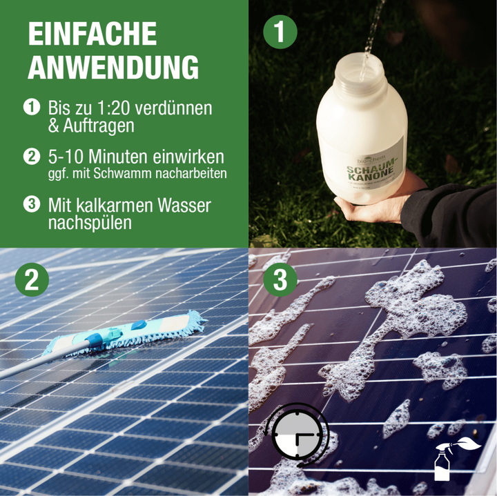 Solar- & Photovoltaikreiniger 1000 ml ohne Sprühkopf