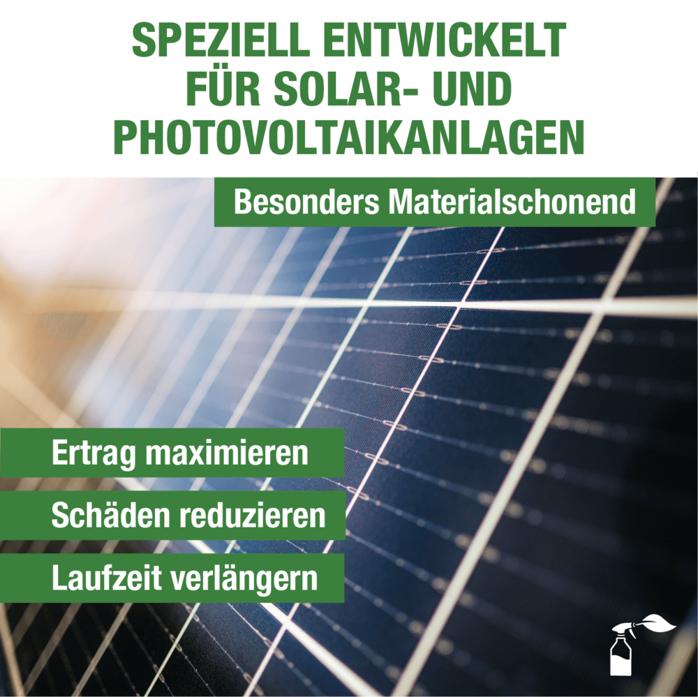 Solar- & Photovoltaikreiniger 1000 ml ohne Sprühkopf