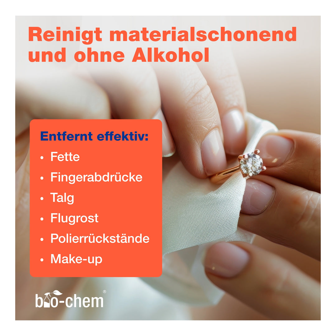 bio-chem Ultraschallreiniger Schmuck 750 ml ohne Sprühkopf mit Messbecher 