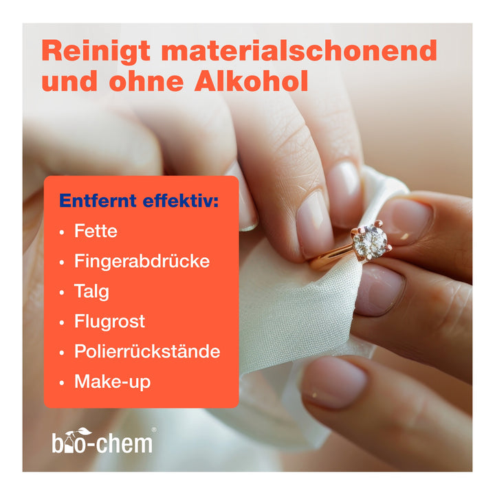 bio-chem Ultraschallreiniger Schmuck 750 ml ohne Sprühkopf mit Messbecher 