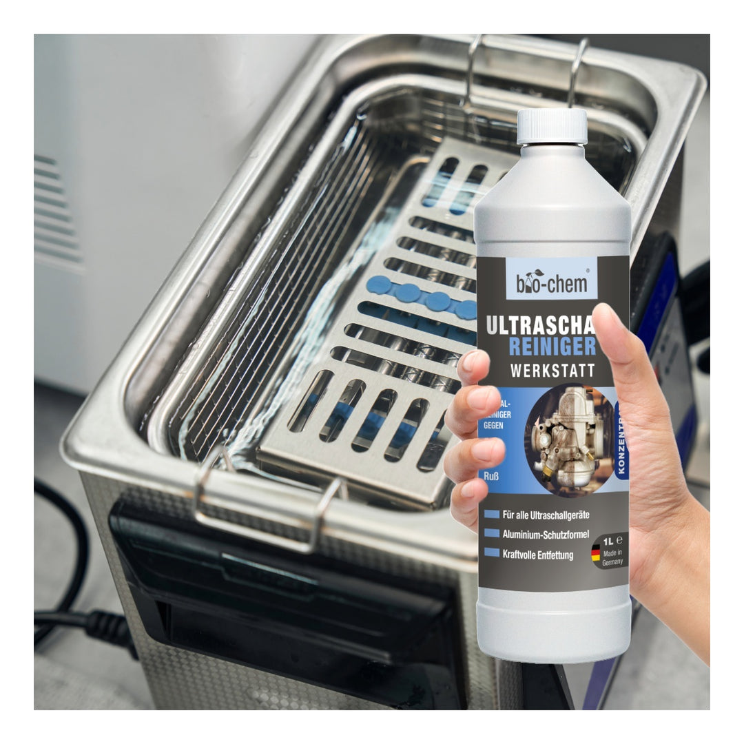 bio-chem Ultraschallreiniger Werkstatt 1000ml ohne Sprühkopf 