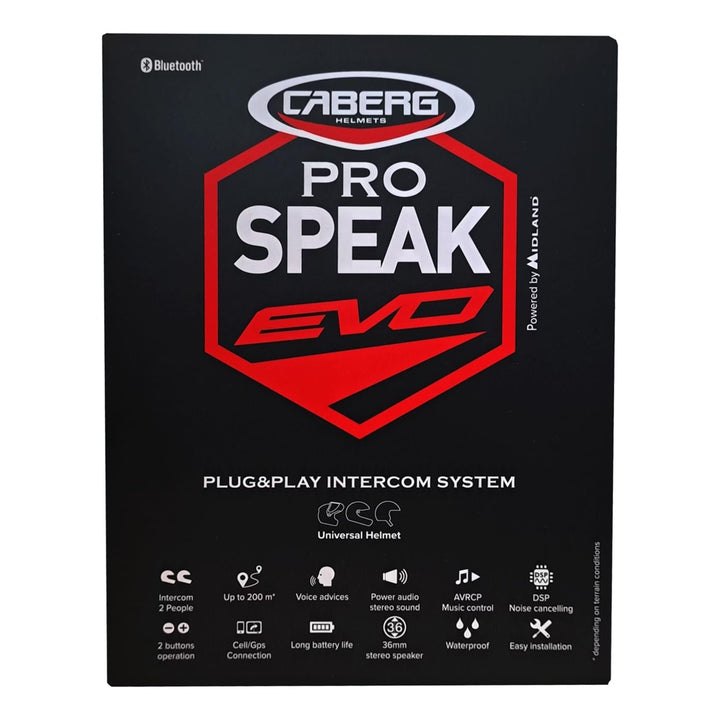 Caberg Bluetooth Freisprechanlage PRO SPEAK EVO 