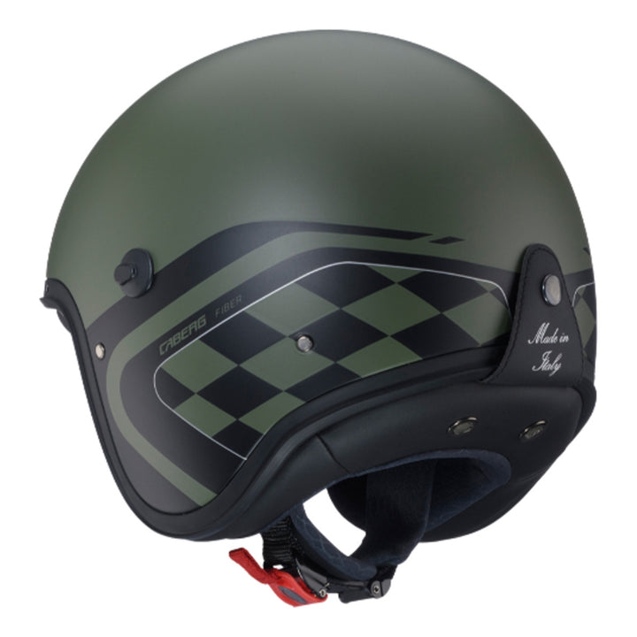 Caberg Jethelm Freeride X Daytona matt olive-schwarz-silber grün-schwarz-silber
