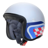 Caberg Jethelm Freeride X Daytona matt weiss-blau-rot