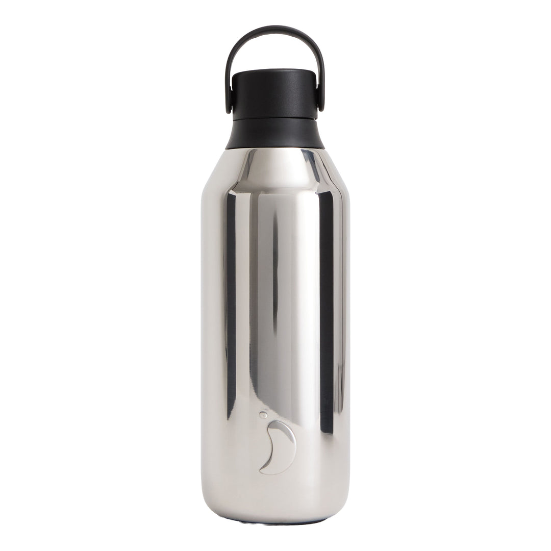 Chilly’s Chilly's Heavy Mental 500ml Bottle Chrome Halo
